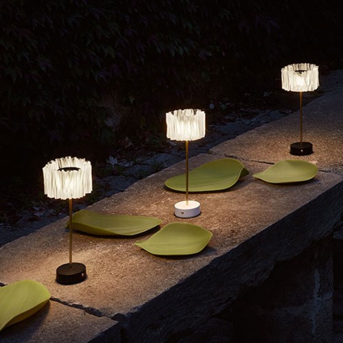 Corp de iluminat Slamp, veioza Accordeon Battery Table